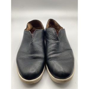 Gentle Souls by Kenneth Cole Leather Black Halden Slip On Sneakers 8.5 (8 1/2)